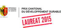 Prix cantonal du développement durable, lauréat 2015